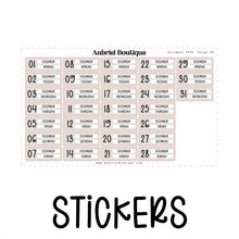 Load image into Gallery viewer, DAILY STICKERS FOR JOURNALING