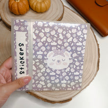 Load image into Gallery viewer, BEAR PATTERN GLITTER — STICKER ALBUM

