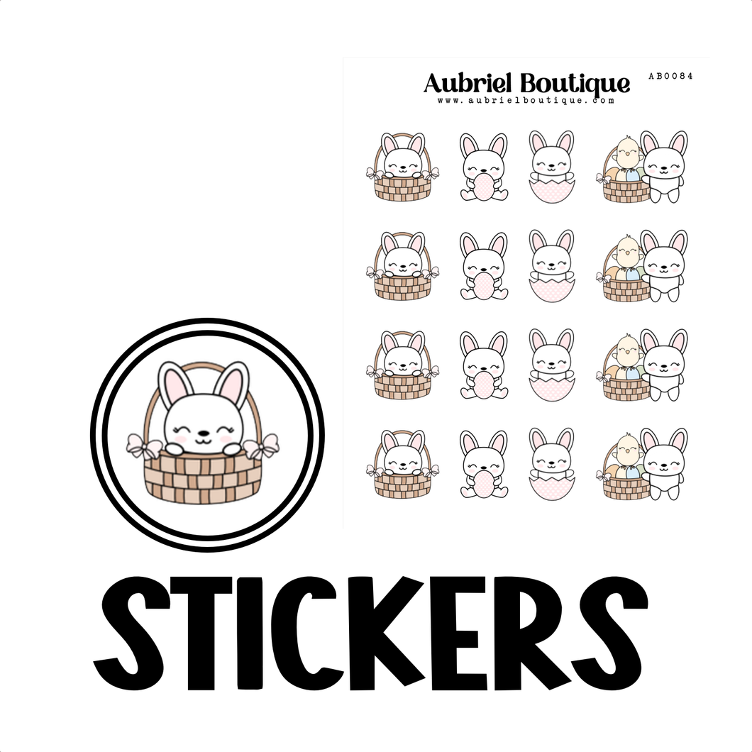 EASTER, planner stickers — AB0084
