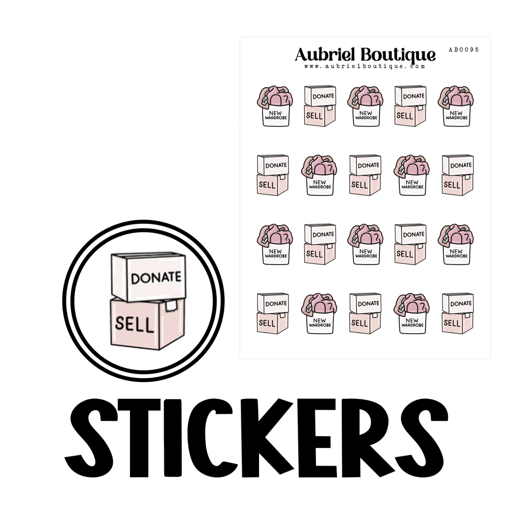SPRING CLEANING, planner stickers — AB0095