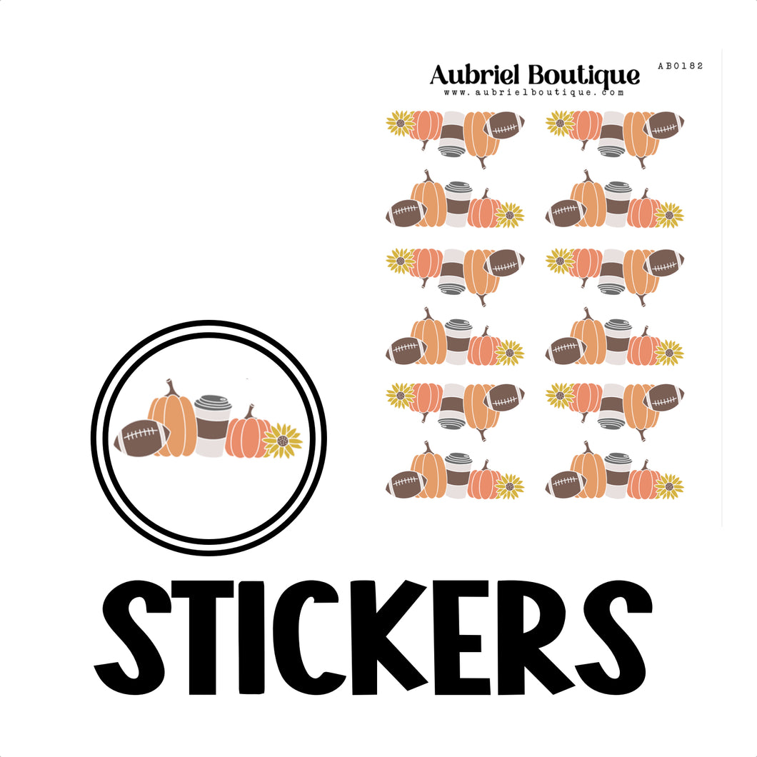 AUTUMN, planner stickers — AB0182