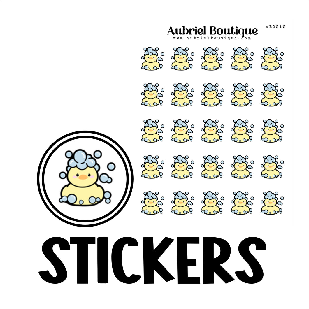 BATH, planner stickers — AB0212