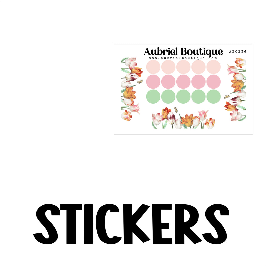 DECORATIONS, planner stickers — AB0236