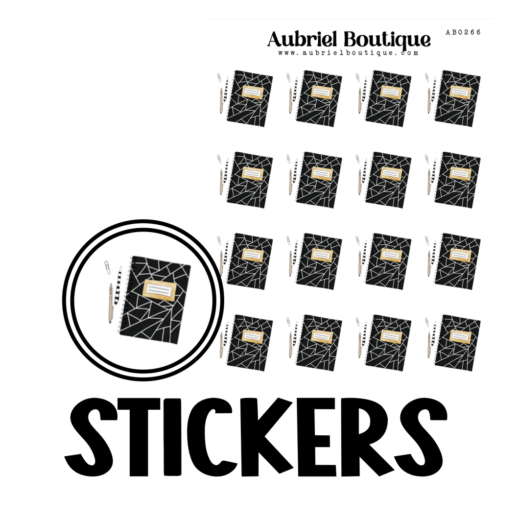 SCHOOL, planner stickers — AB0266