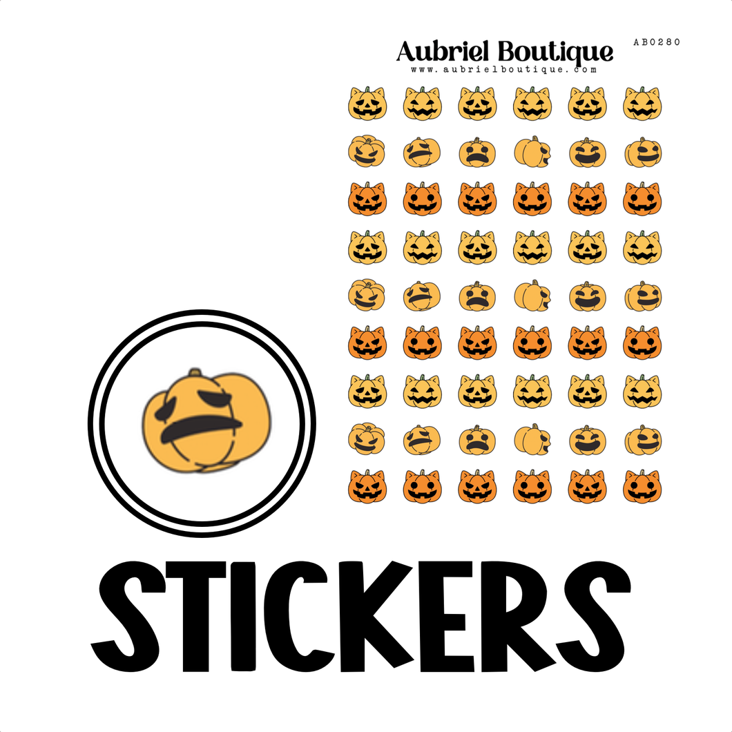 HALLOWEEN, planner stickers — AB0280