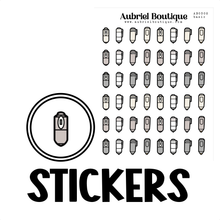 Load image into Gallery viewer, PEN, planner stickers — AB0302
