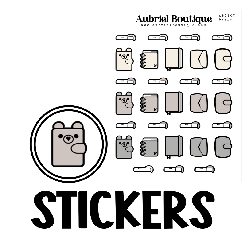 PLANNERS, planner stickers — AB0307