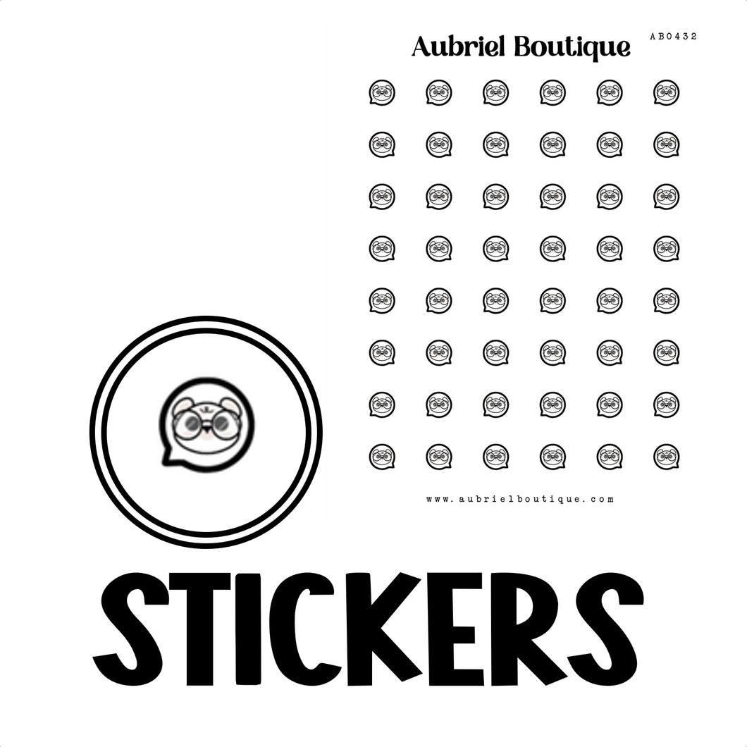 TINY BANNER, planner stickers — AB0432