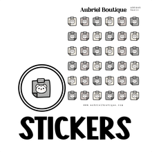 Load image into Gallery viewer, NOTES, planner stickers — AB0445
