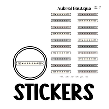 Load image into Gallery viewer, BANNER WEEKEND, planner stickers — AB0454
