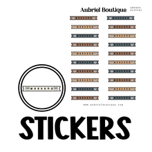 Load image into Gallery viewer, BANNER WEEKEND, planner stickers — AB0454
