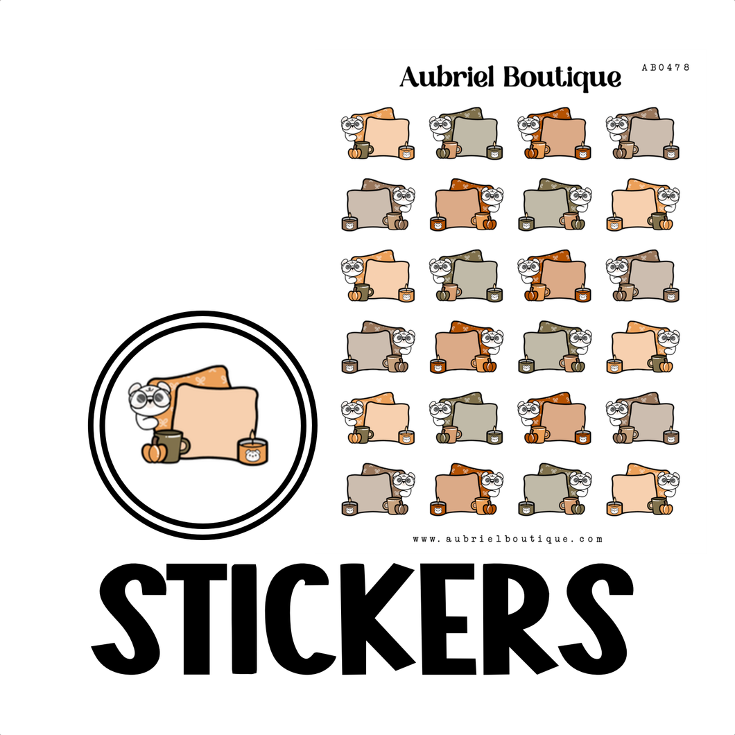 FALL, planner stickers — AB0478