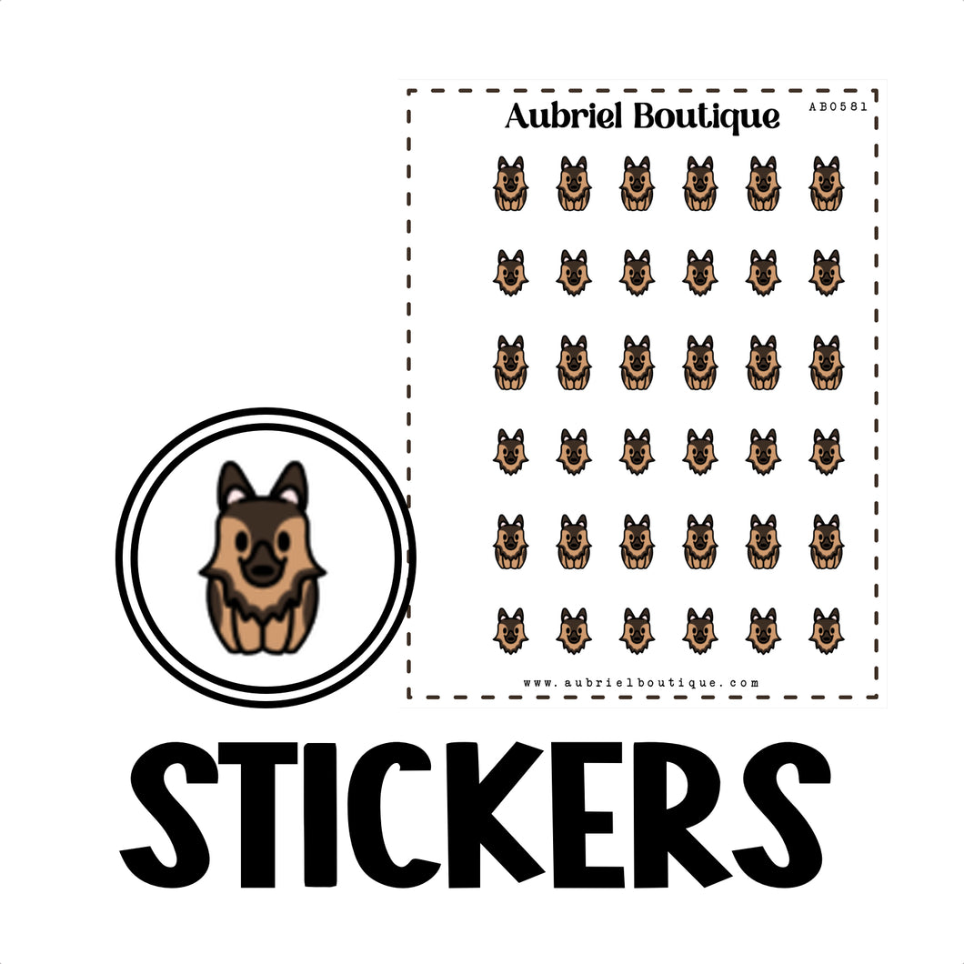 DOG, planner stickers — AB0581