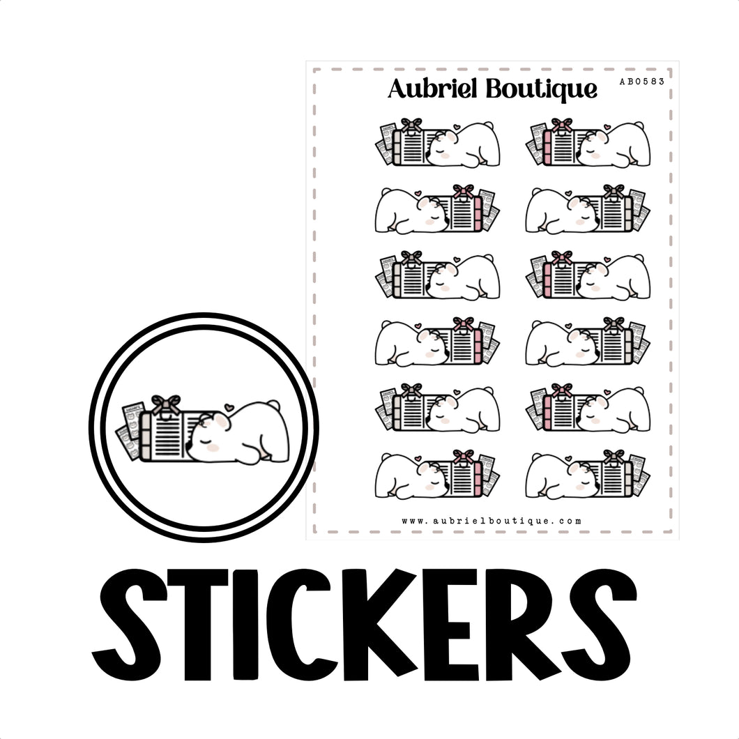 BANNER, planner stickers — AB0583