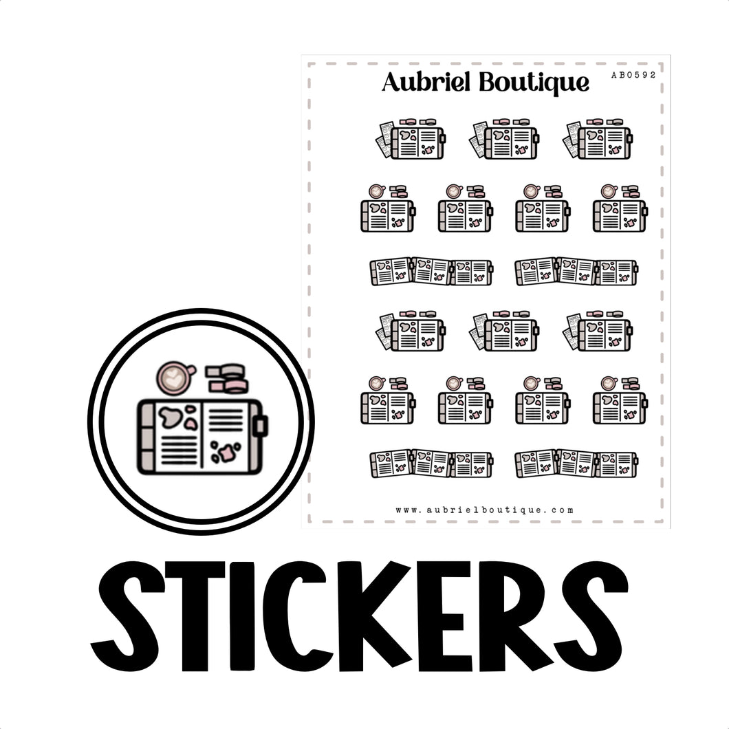 PLANNER LOVE, planner stickers — AB0592