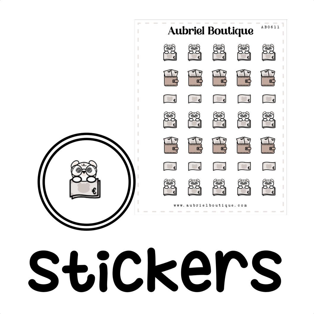 PAYDAY, planner stickers — AB0611