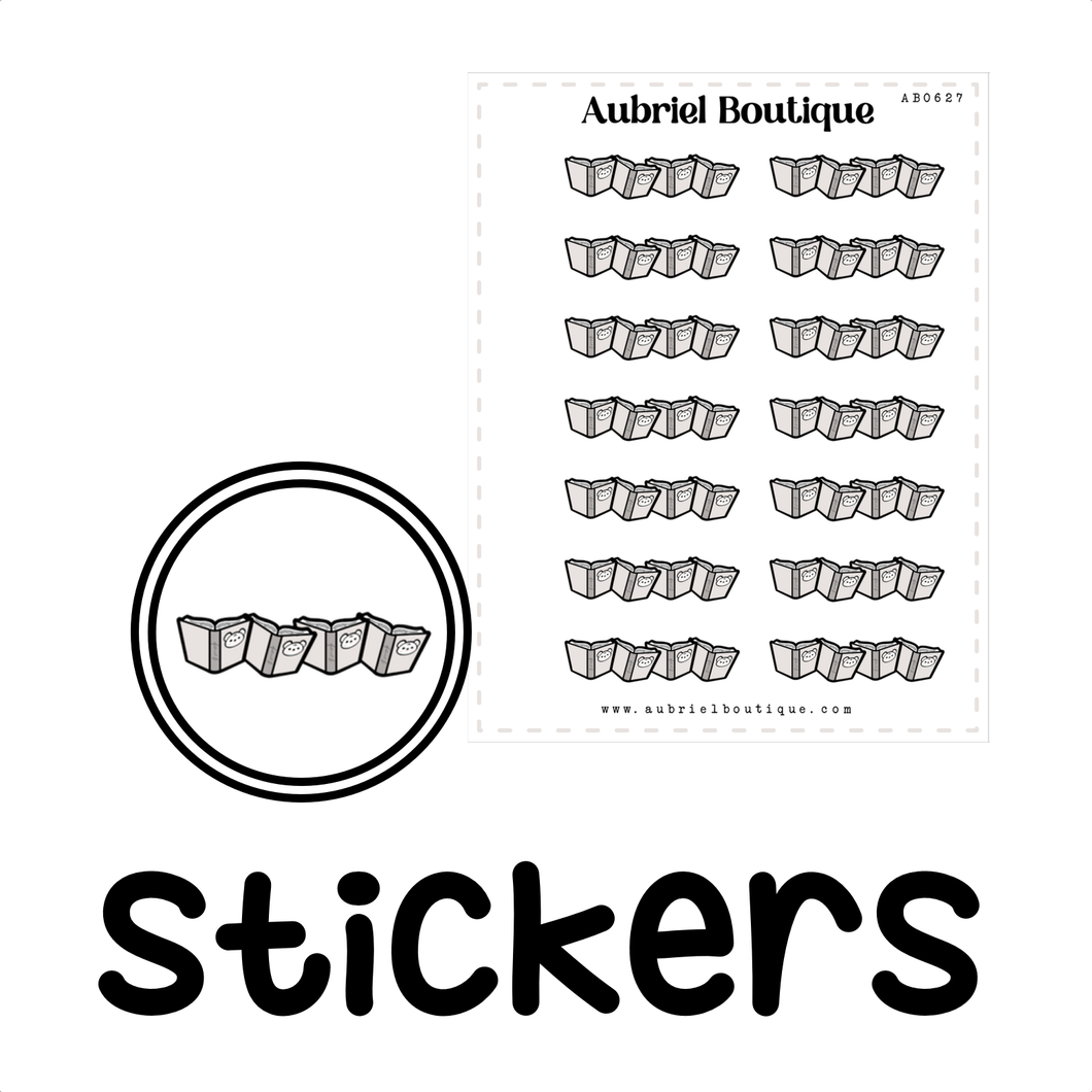 BANNER BOOKS, planner stickers — AB0627