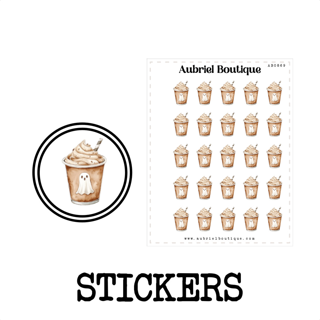 COFFEE, planner stickers — AB0869