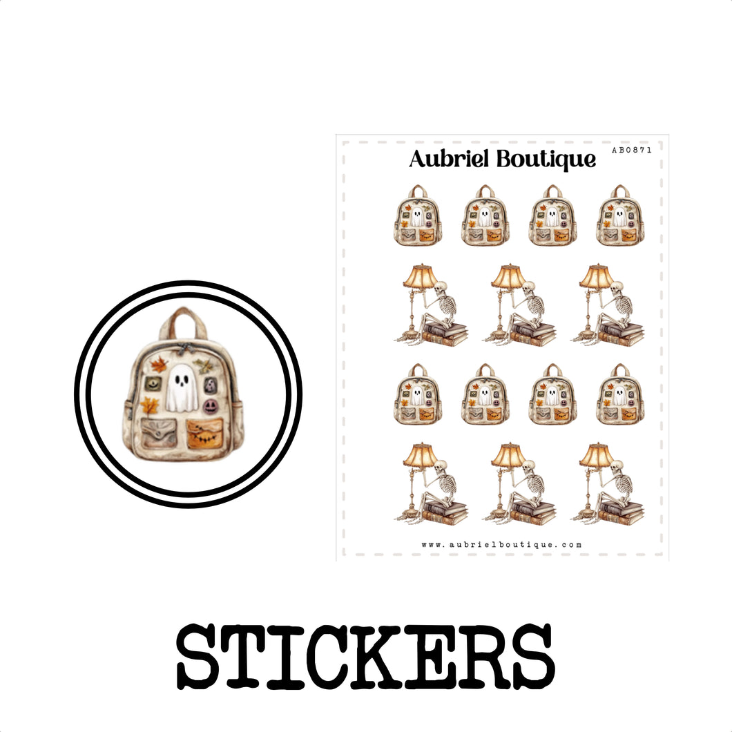 MORE BOOKS, planner stickers — AB0871