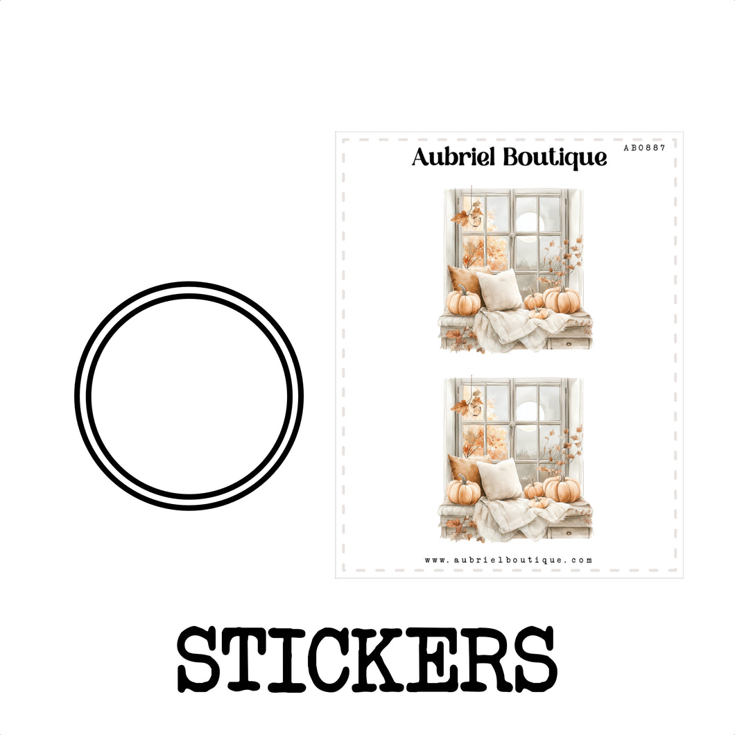 COZY VIBES, planner stickers — AB0887