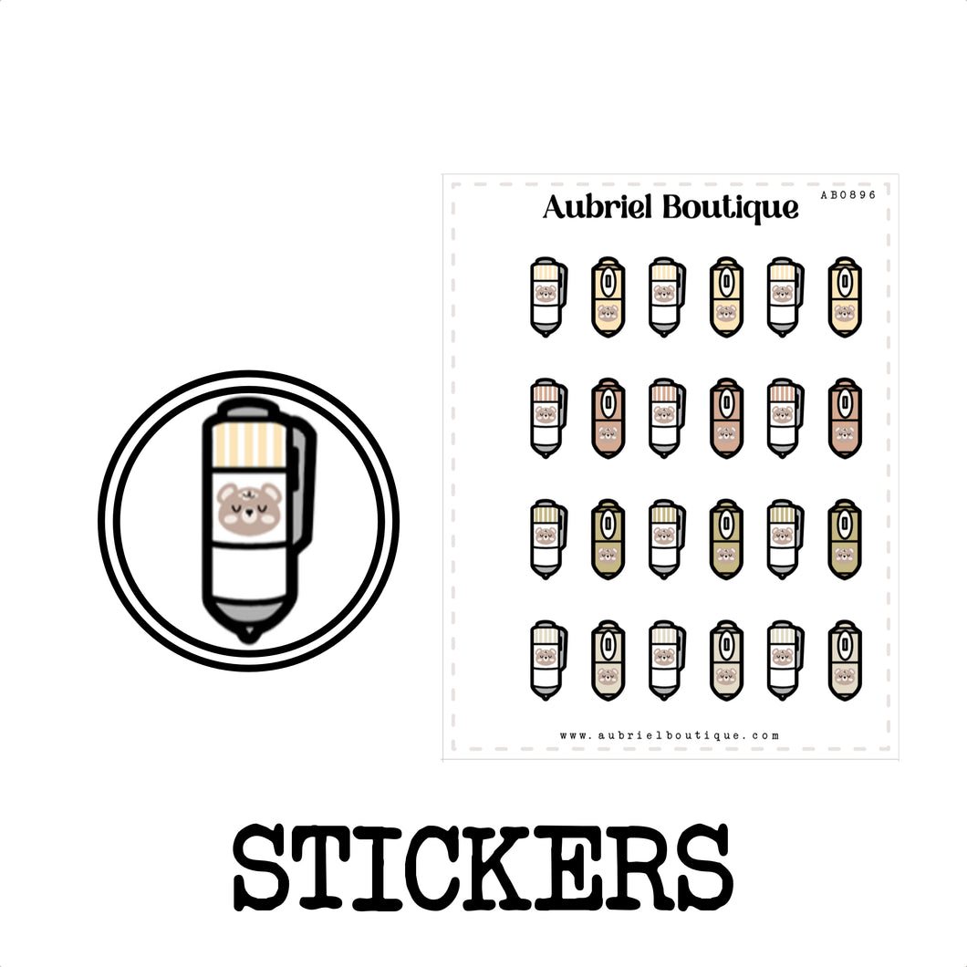 FALL PENS, planner stickers — AB0896