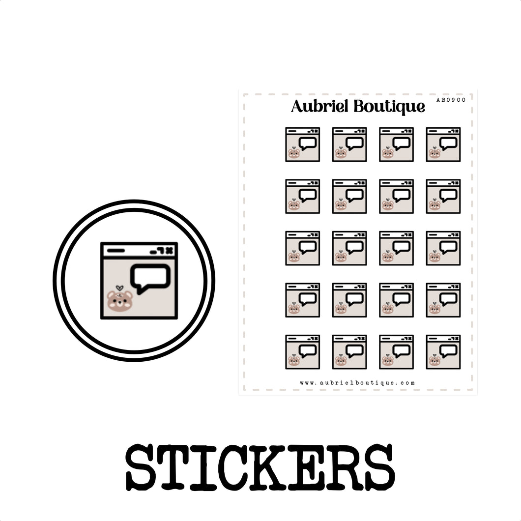 BANNER, planner stickers — AB0900