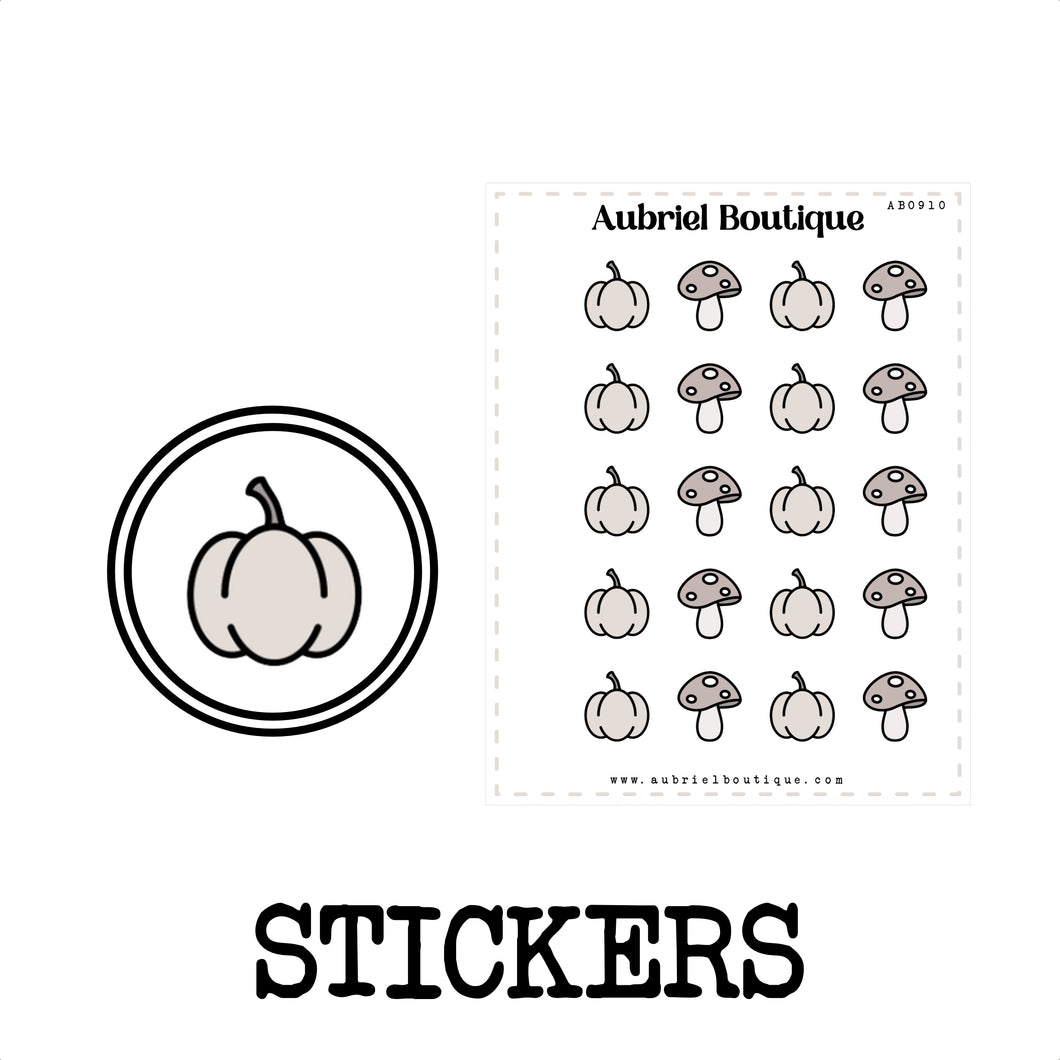 FALL SEASON, planner stickers — AB0910