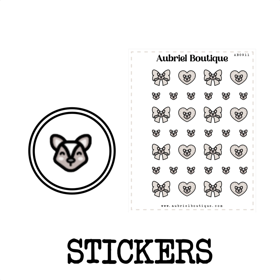 LITTLE DEER, planner stickers — AB0911
