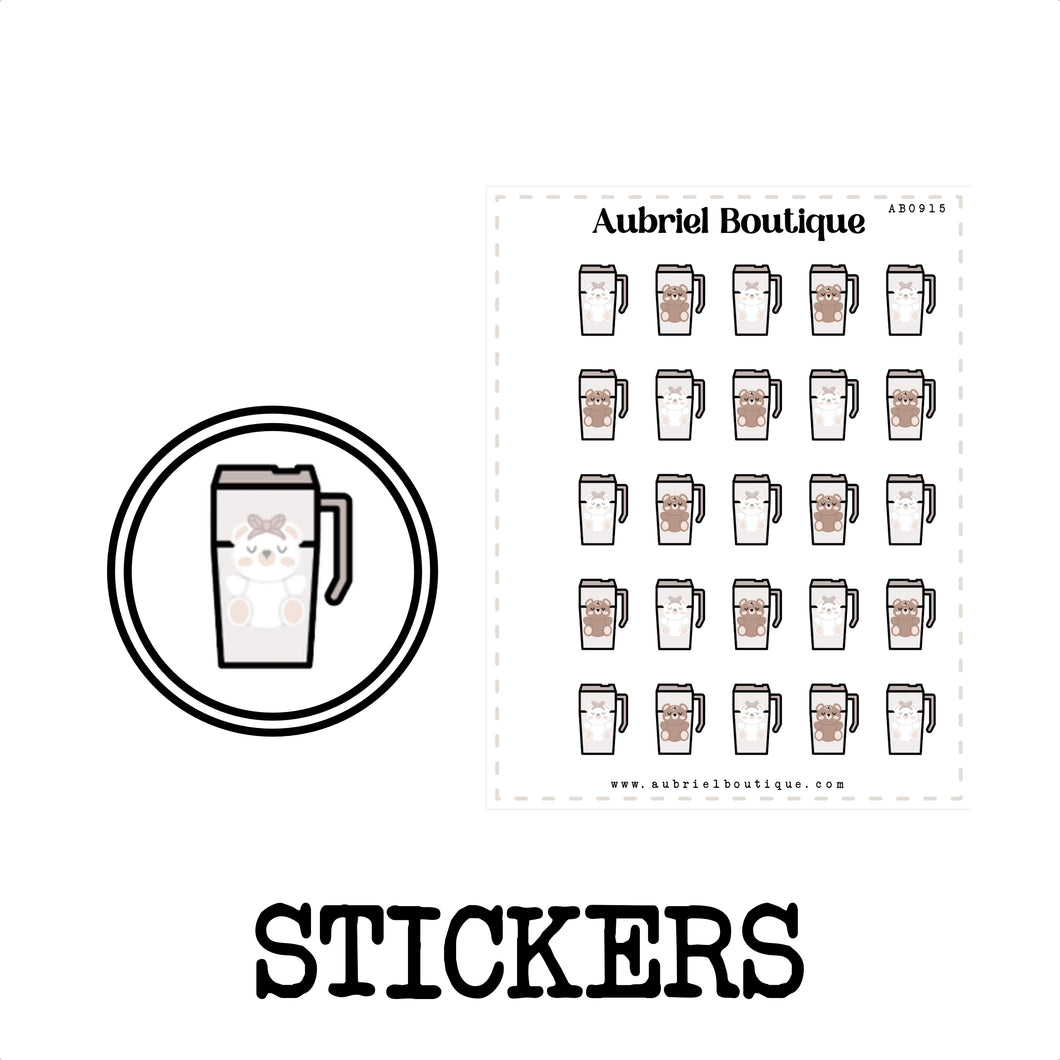 CUP, planner stickers — AB0915