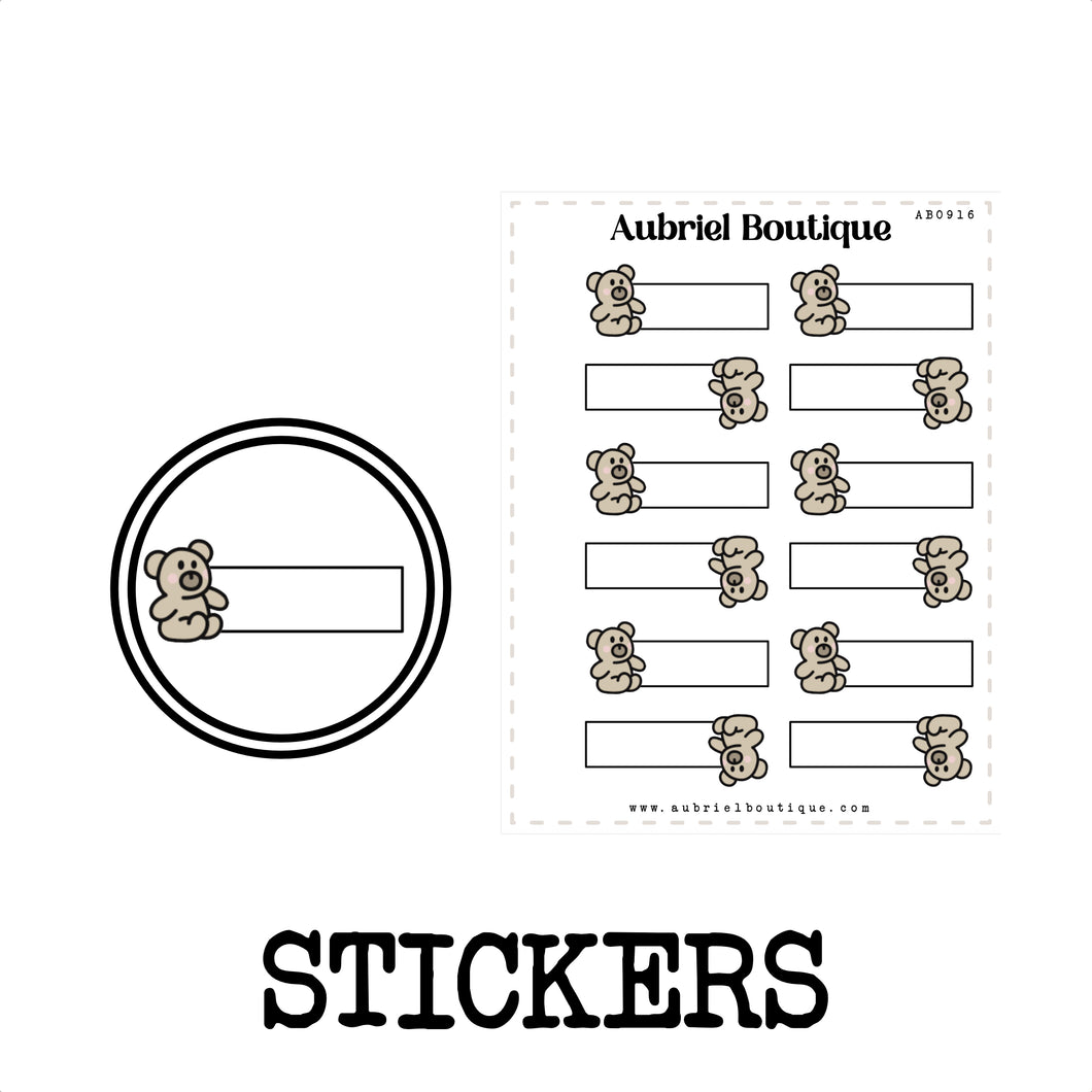 BANNER, planner stickers — AB0916