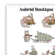 Load image into Gallery viewer, XMAS VIBES, planner stickers — AB0933
