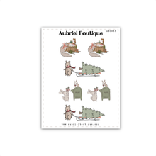 Load image into Gallery viewer, XMAS VIBES, planner stickers — AB0933
