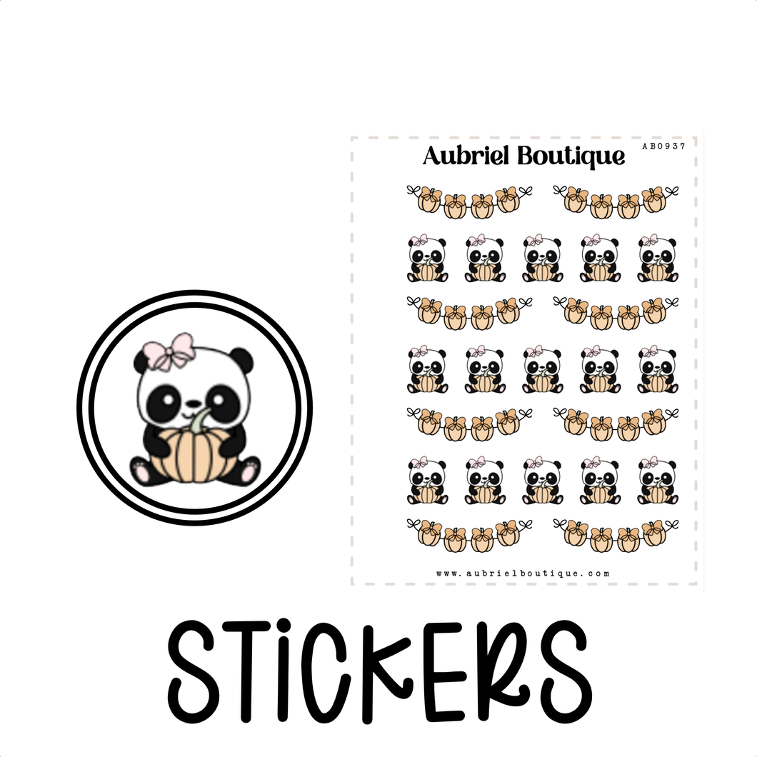 FALL VIBES, planner stickers — AB0937