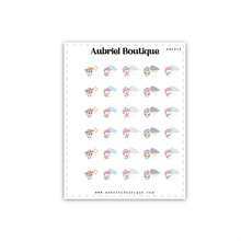 Load image into Gallery viewer, UNICORN WEATHER planner stickers — AB1013

