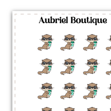 Load image into Gallery viewer, COFFEE VIBES, planner stickers — AB1015
