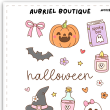 Load image into Gallery viewer, HALLOWEEN, planner stickers — AB1028

