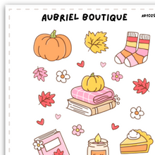 Load image into Gallery viewer, COZY FALL, planner stickers — AB1029
