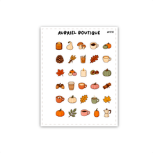 Load image into Gallery viewer, AUTUMN VIBES, planner stickers — AB1038
