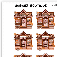 Load image into Gallery viewer, AUTUMN BOOKSTORE, planner stickers — AB1039
