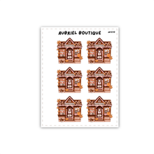 Load image into Gallery viewer, AUTUMN BOOKSTORE, planner stickers — AB1039

