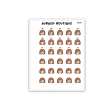 Carica l'immagine nel visualizzatore di Gallery, BECKY EMOTIS, planner stickers — AB1044
