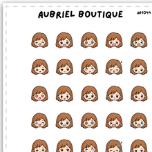 Carica l'immagine nel visualizzatore di Gallery, BECKY EMOTIS, planner stickers — AB1044
