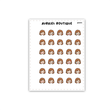 Carica l'immagine nel visualizzatore di Gallery, BECKY EMOTIS, planner stickers — AB1044

