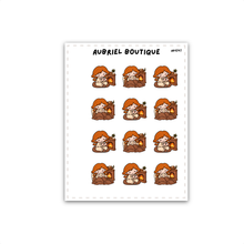 Load image into Gallery viewer, BECKY AUTUMN VIBES, planner stickers — AB1047
