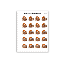 Carica l'immagine nel visualizzatore di Gallery, BECKY AUTUMN MOVIE, planner stickers — AB1048
