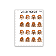 Load image into Gallery viewer, BECKY AUTUMN HOBBIES, planner stickers — AB1050
