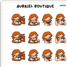 Load image into Gallery viewer, BECKY BOOK CLUB, planner stickers — AB1051
