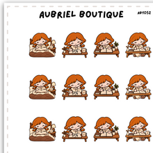 Load image into Gallery viewer, BECKY AUTUMN VIBES, planner stickers — AB1052
