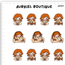 Load image into Gallery viewer, BECKY AUTUMN VIBES, planner stickers — AB1053
