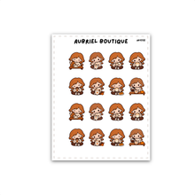 Load image into Gallery viewer, BECKY AUTUMN COFFEE, planner stickers — AB1058
